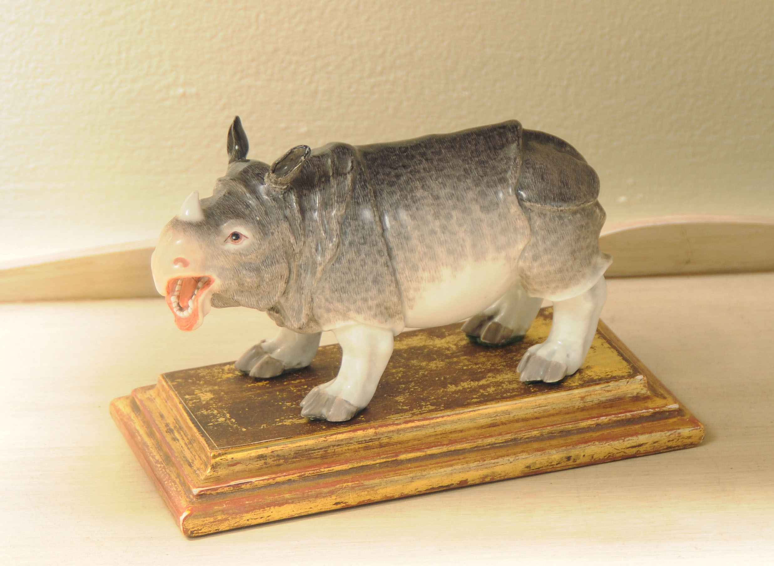 porcelain rhinoceros