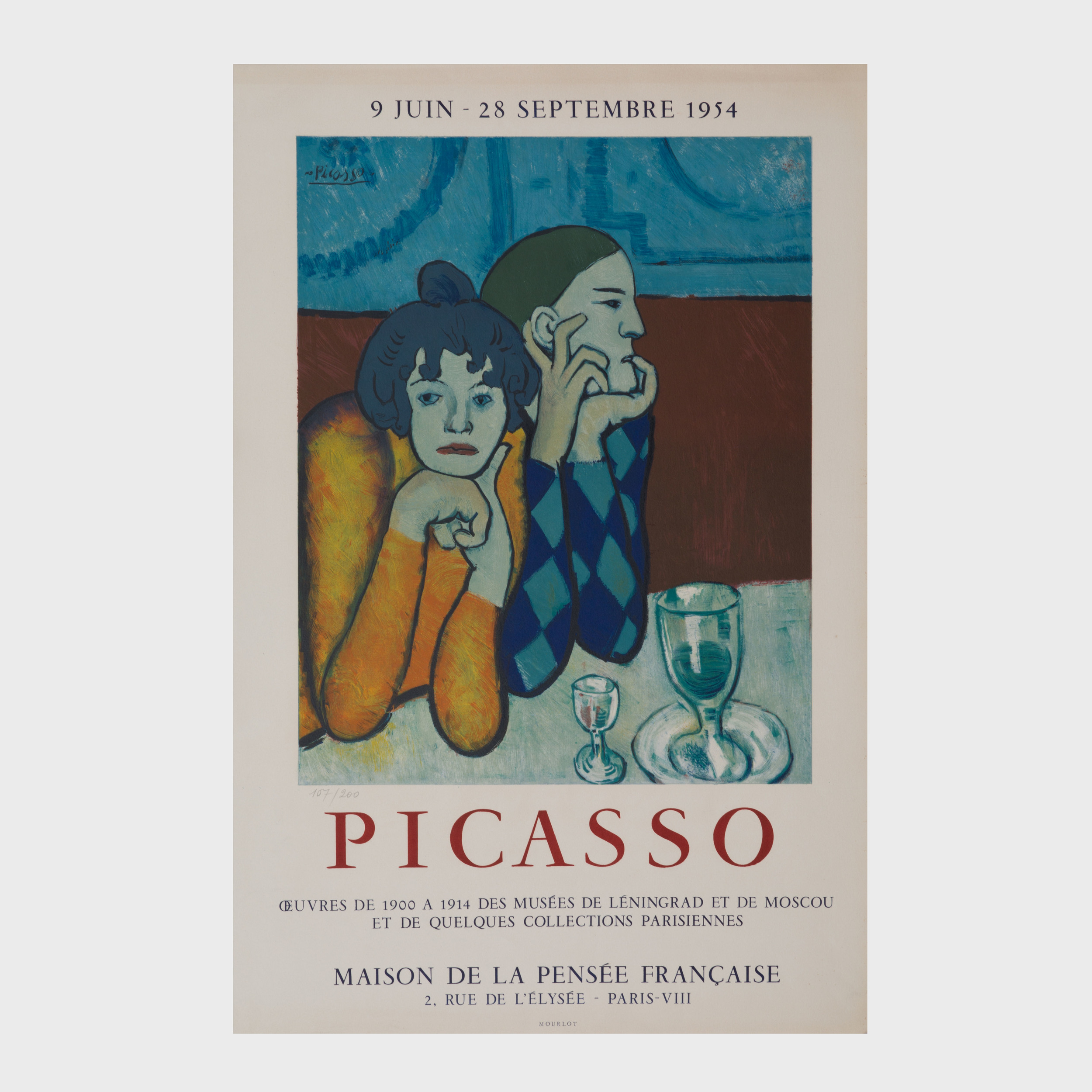 Five Picasso Posters