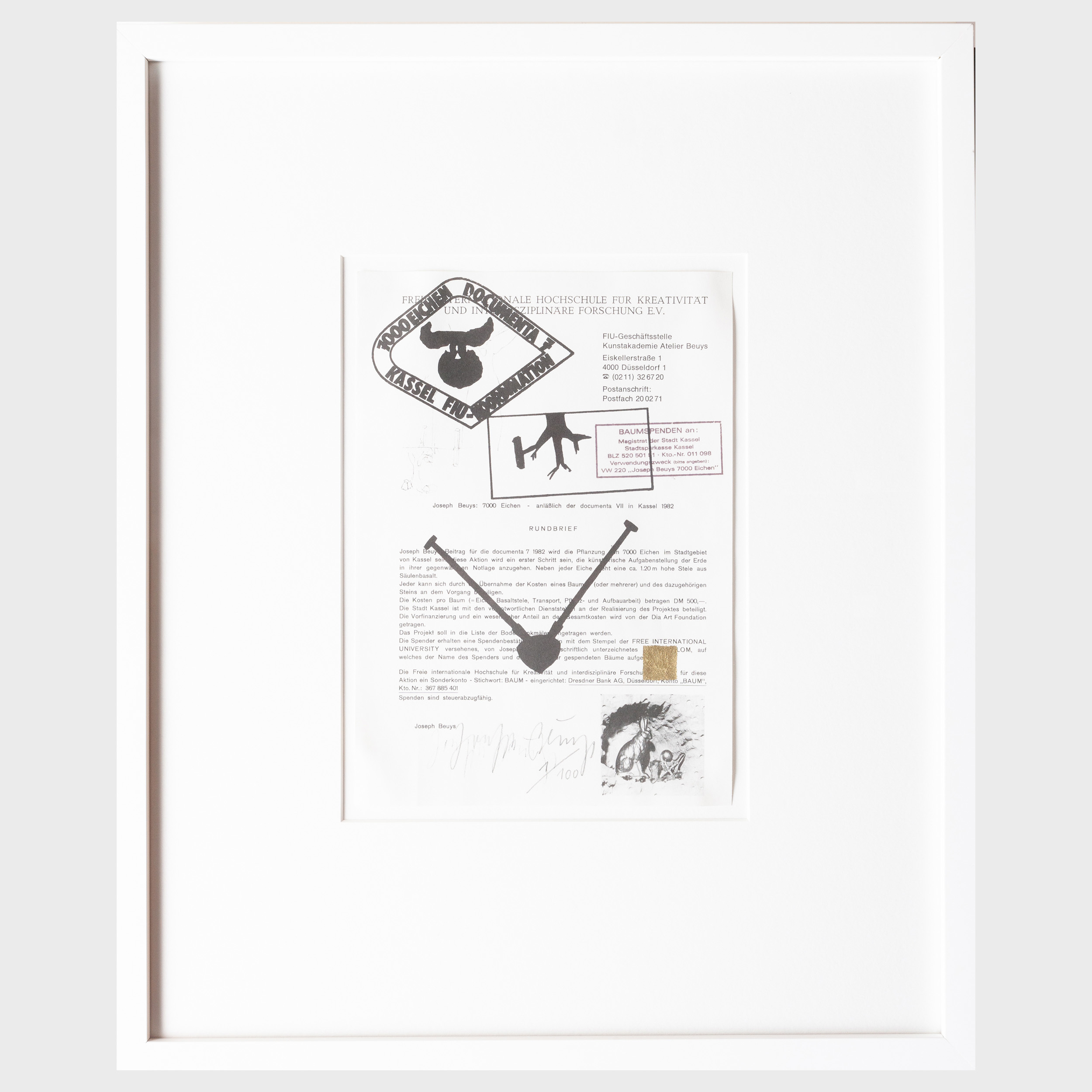 Joseph Beuys 1921 1986 F I U Mailing Auction House Website