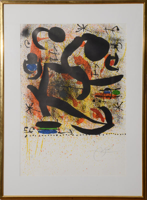ATTRIBUTED TO JOAN MIRÓ (1893-1983): VARIANT I