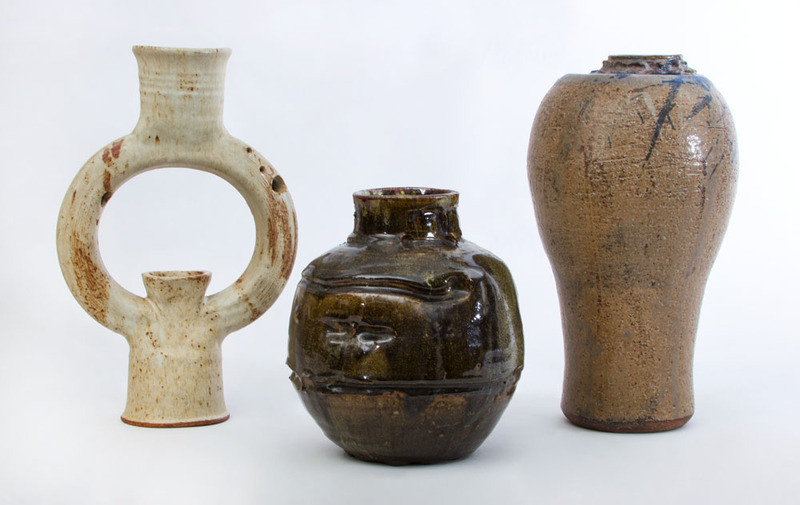 Studio Pottery, Three Vases