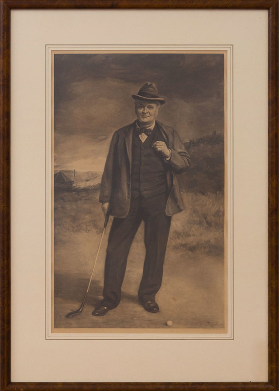 AFTER R.C. CRAWFORD (1842-1924): PORTRAIT OF CHARLIE HUNTER