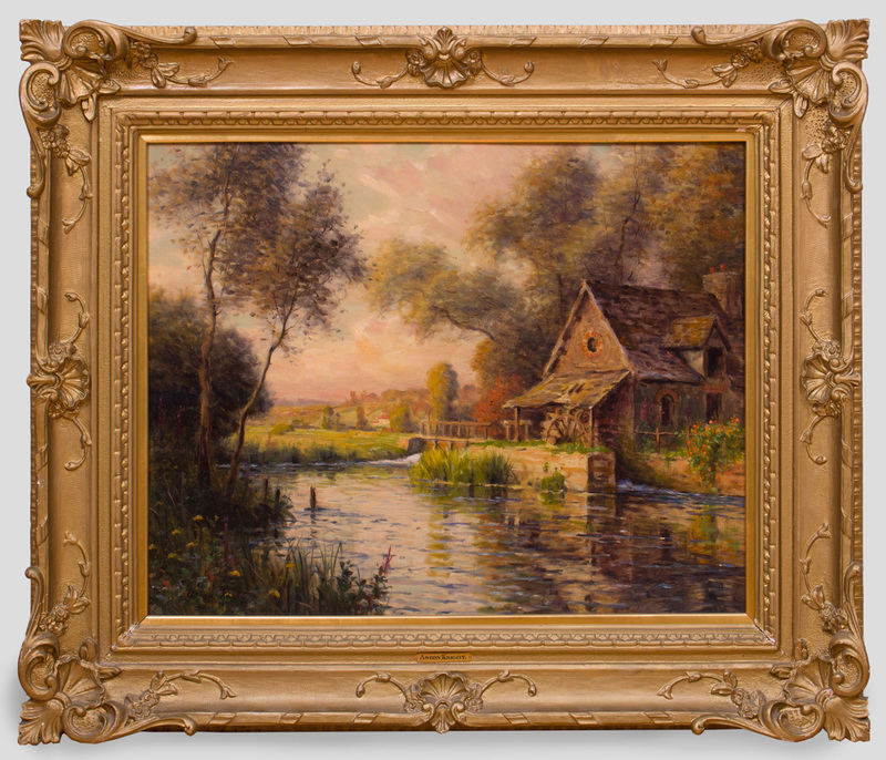 LOUIS ASTON KNIGHT (1873-1948): A NORMANDY MILL