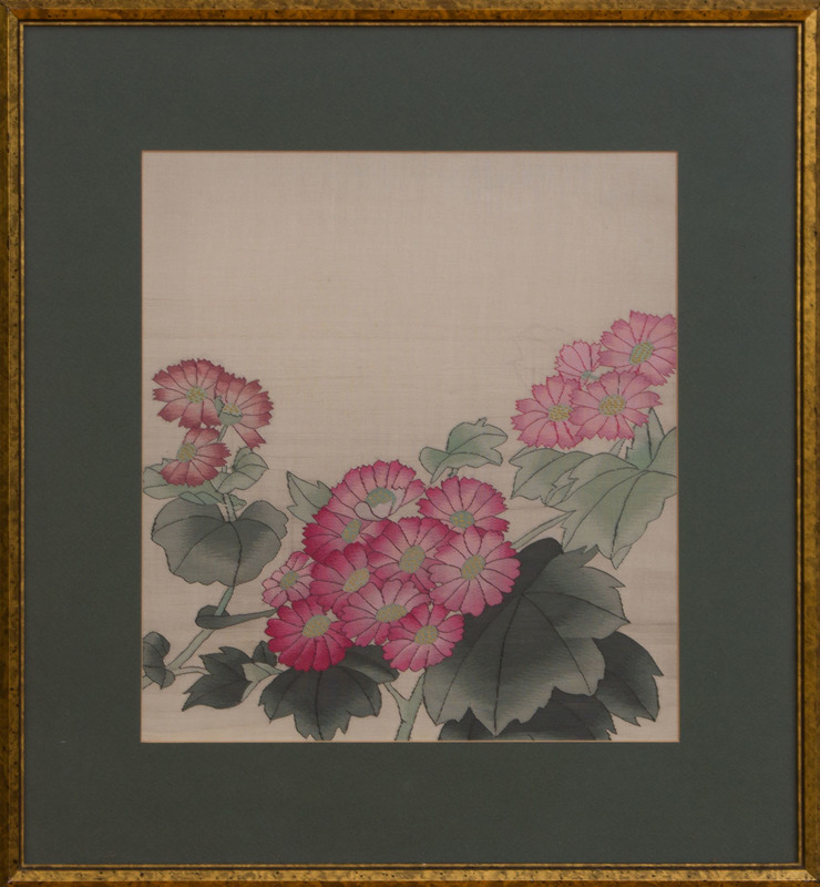 Chinese Kesi Panel of Flowering Branches, Modern