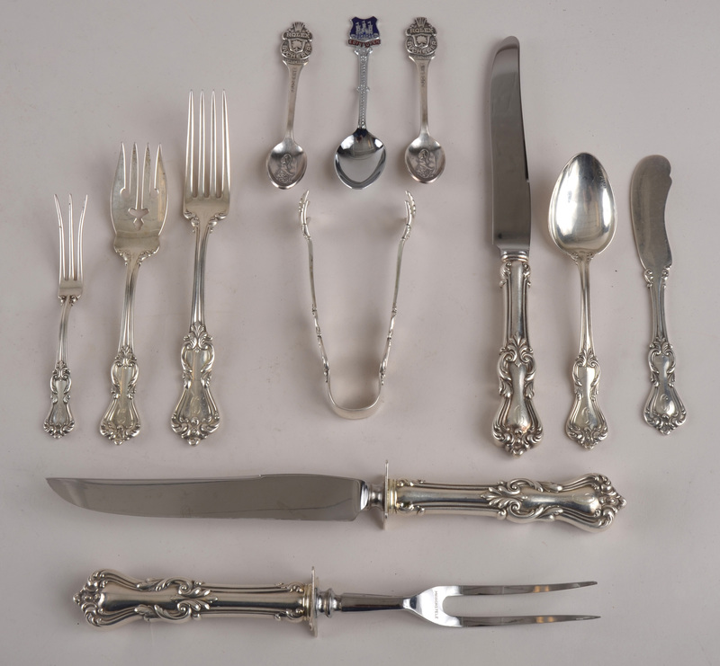 Reed & Barton Sterling Silver Part Flatware Service