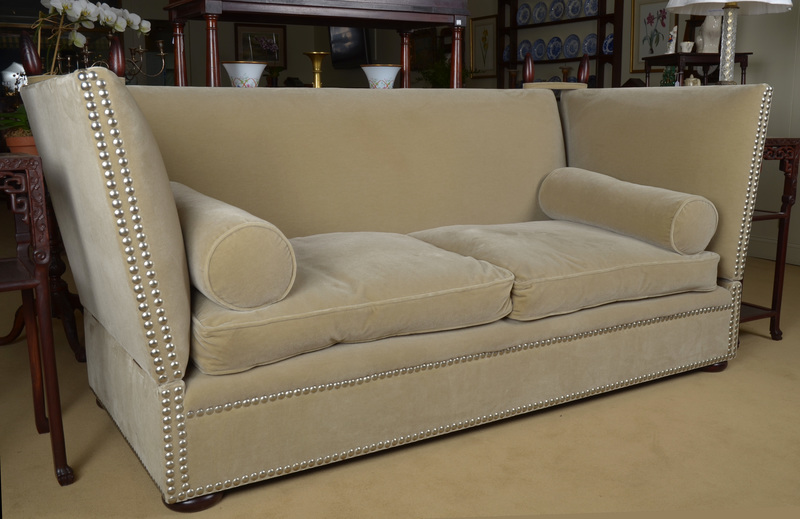 Modern Upholstered Knole Sofa, Retailed by George Smith