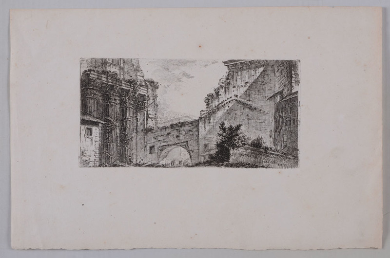 After Giovanni Battista Piranesi (1720-1778): Italian Ruins