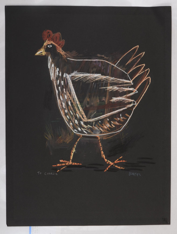 David Bates (b. 1952): Chicken