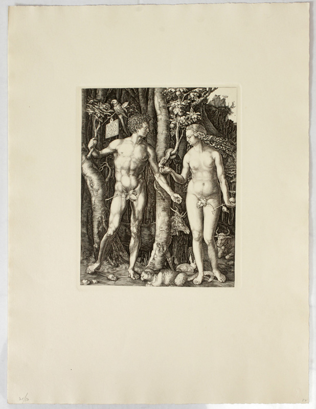 After Albrecht Durer (1471-1528): Adam and Eve