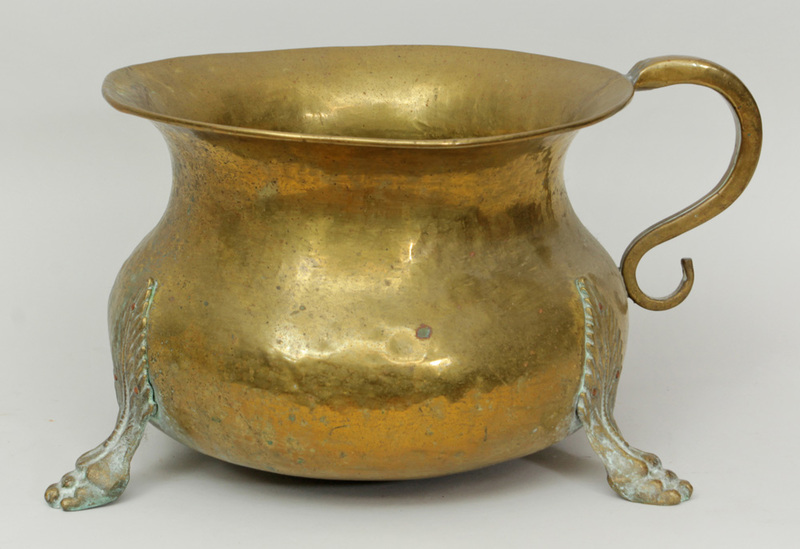 Large Brass Chamber Pot