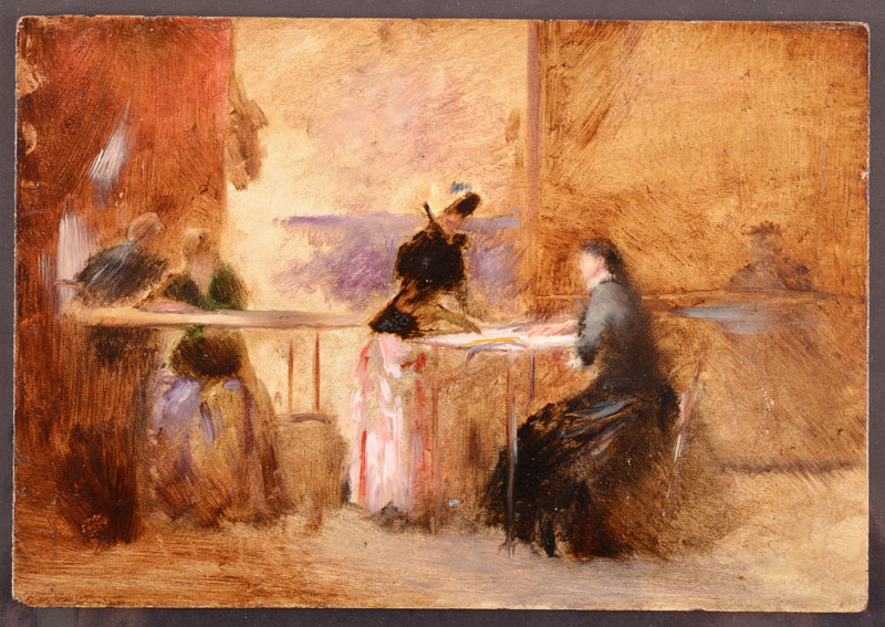CONTINENTAL SCHOOL: INTERIOR SCENE