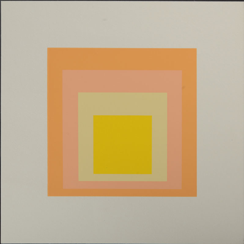 Josef Albers (1888-1976): Homage to the Square; SK-ED, Publication Announcement from The Skowhegan School of Painting and Sculpture