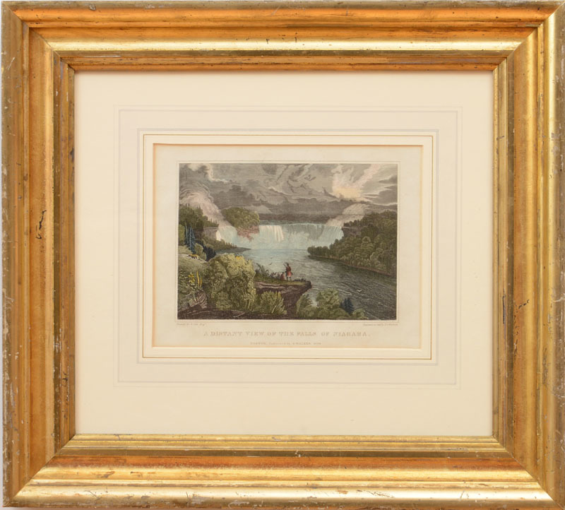 AFTER THOMAS COLE (1801-1848): A DISTANT VIEW OF NIAGARA FALLS
