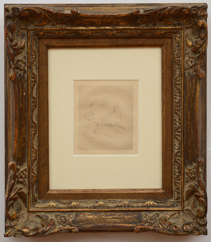PIERRE-AUGUSTE RENOIR (1841-1919): PORTRAIT OF BERTHE MORISOT