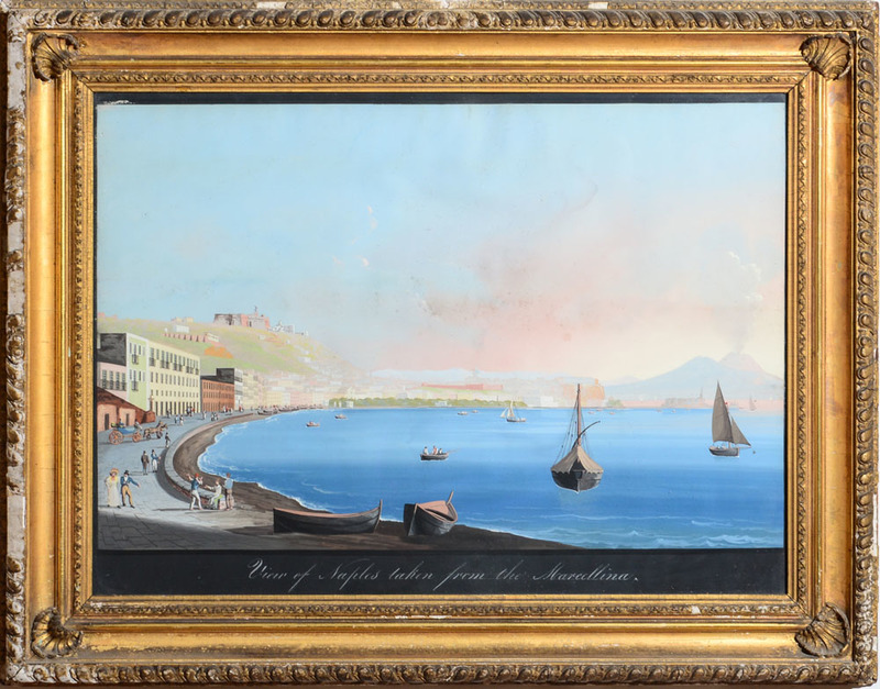 EUROPEAN SCHOOL: VIEW OF NAPLES TAKEN FROM THE MARCELLINA