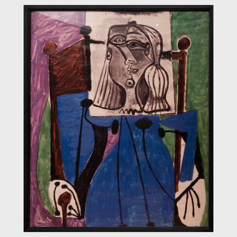 After Pablo Picasso (1881-1973): Tete; and Crouching Woman