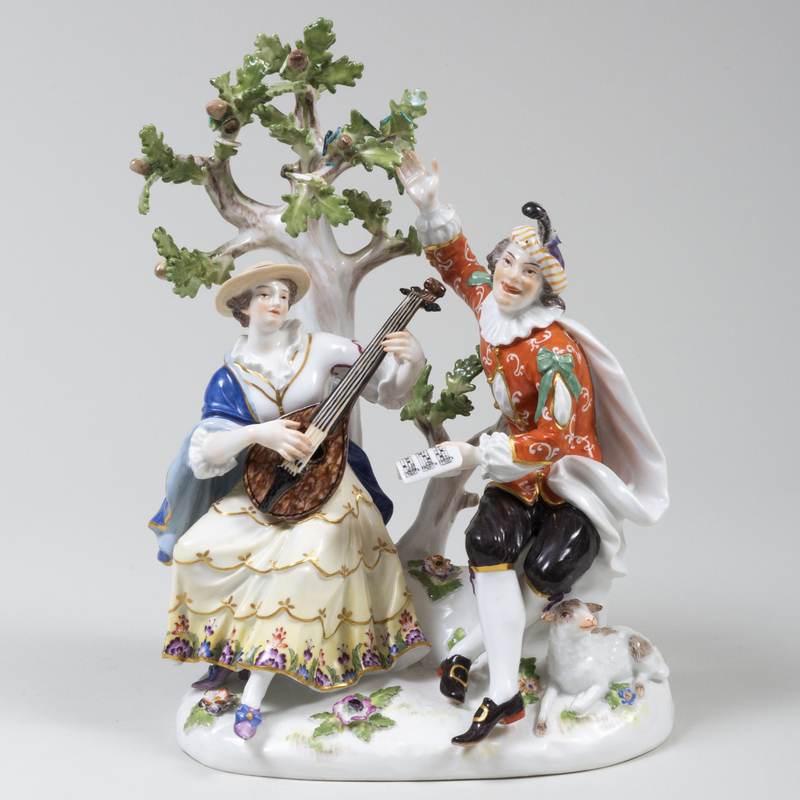 Meissen Porcelain Musical Figure Group