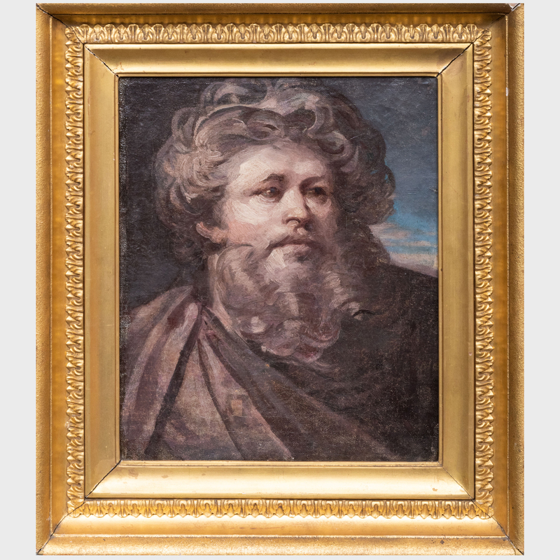 European School: Portrait of a Bearded Man