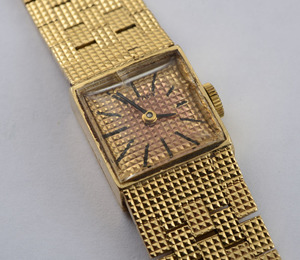 Lady's 14k Gold Wristwatch, Tiffany & Co.