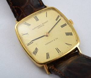 Gentleman's 18k Gold Wristwatch, Audemars, Piguet, Geneve, by Tiffany & Co.