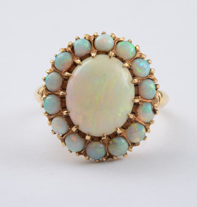 14k Gold and Opal Ring