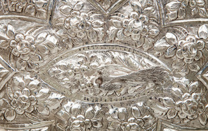 Fourteen Silver-Plated Mirror Backs