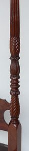 FEDERAL CARVED MAHOGANY FOUR-POST BEDSTEAD, POSSIBLY NEW YORK