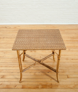 RATTAN SIDE TABLE