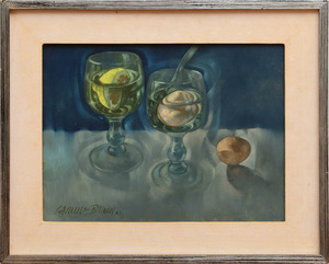 CARLISLE BROWN (1919-1964): TWO GLASSES