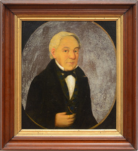 AMERICAN SCHOOL: A PAIR OF PORTRAITS