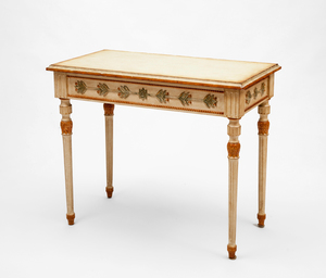Italian Neoclassical Style Painted Console Table, Modern