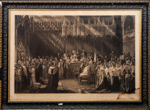 AFTER SIR GEORGE HAYTER (1792-1871): THE MARRIAGE OF HER MOST GRACIOUS MAJESTY QUEEN VICTORIA; AND THE CORONATION OF HER MOST GRACIO...