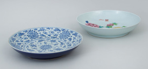 Four Chinese Porcelain Dishes