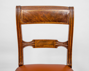 Set of Eight Regency Mahogany Chairs