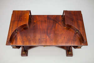 Danish Neoclassical Style Gilt-Metal-Mounted Mahogany Dressing Table