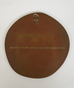Leonard Baskin (1922-2000): Athenas Shield