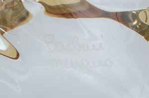 Barbini / Murano, Vase and Bowl