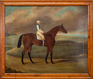 ENGLISH SCHOOL: HORSE AND RIDER