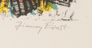 Jimmy Ernst (1920-1984): Untitled: Five Plates