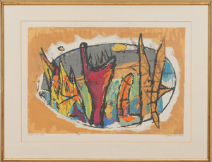 Marcel Janco (1895-1984): Creation la Monde; Le Balcon; and Mountains in Negev