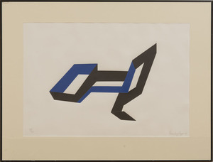 Beverly Pepper (b.1924): Collage 6; and Collage 5