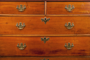 CHIPPENDALE CHERRY HIGHBOY, CONNECTICUT