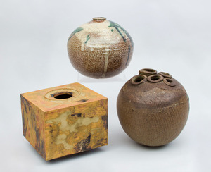 Studio Pottery, Three Vases