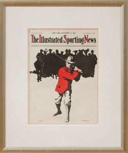 HARPER'S WEEKLY COVER; AND THE ILLUSTRATED SPORTING NEWS