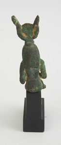 EGYPTIAN SMALL BRONZE GROUP OF ISIS AND HORUS