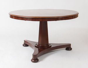 William IV Style Mahogany Center Table