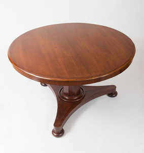 William IV Style Mahogany Center Table