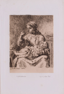 JEAN-FRANÇOIS MILLET (1814-1875): LA BOUILLIE