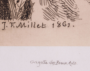 JEAN-FRANÇOIS MILLET (1814-1875): LA BOUILLIE