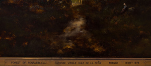ATTRIBUTED TO NARCISSE VIRGILE DIAZ DE LA PEÑA (1807-1876): FOREST OF FOUNTAINBLEAU